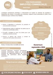 niv 3 employe commercial